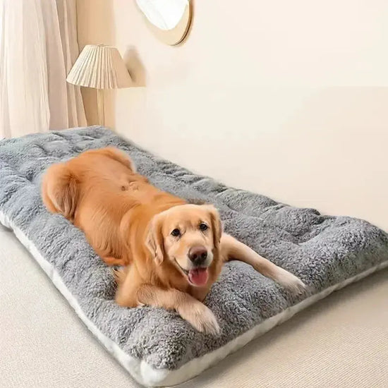 Divano letto per cani di peluche di grandi dimensioni, tappetino per cani in poliestere super morbido addensato, per letto per cani di piccola, media e grande - My Hashtag Shop