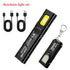 Potente mini torcia portachiavi LED COB USB C ricaricabile lampada da lavoro sospesa portachiavi impermeabile lampada da tasca da campeggio - My Hashtag Shop
