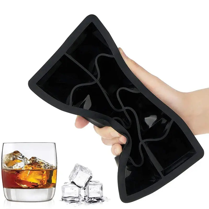 Silicone Ice Cube Molds  Home or Barware 4/6/8/15 Grids - HASHTAG