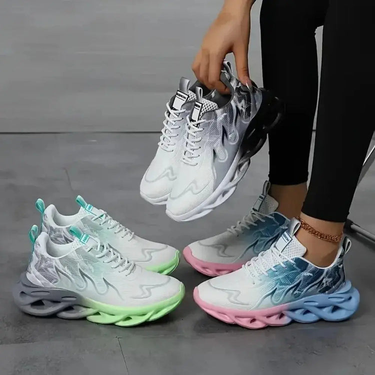 Womens Ladies Walking Tennis Shoes Slip on Lightweight Liebe - Making Life Easier