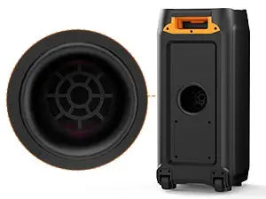 Macchina T9Karaoke con 2 microfoni wireless, altoparlante Bluetooth portatile per adulti e bambini, sistema PA per grandi feste con luci da discoteca - My Hashtag Shop