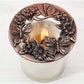 Candle Antique Butterfly Candle Shade Jar Lid Topper Silver/gold/bronze - HASHTAG
