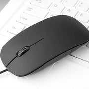 Mouse cablato neutro di vendita caldo 2.4Ghz con cavo USB Mouse ergonomici ultrasottili per PC portatile Computer aziendale Mouse da ufficio 1.2m HASHTAG
