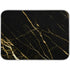 Absorbent Dish Drying Mat for Kitchen Counter with Hanging Loop Black Marble Gold - HASHTAG