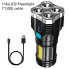 Mini Diving LED Flashlight Rechargeable High Lumen Long Range Powerful Camping Torch Taschenlampe Linterna HASHTAG