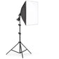 SH Kit di illuminazione Fotografia 50x70CM Softbox Sistema di illuminazione professionale con lampadine fotografiche E27 Attrezzatura per studio fotografico - My Hashtag Shop