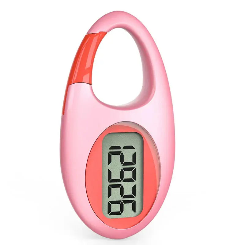 FITCENT Mini contapassi digitale sensore 3D contapassi con cordino per sport all&