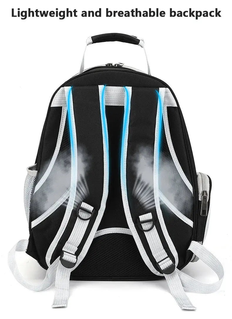 Borsa da trasporto per gatti per animali domestici Zaini spaziali per animali domestici Zaino trasparente portatile traspirante Borse per capsule spaziale per trasporto di cuccioli di cane - My Hashtag Shop