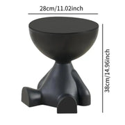 Tavolino laterale creativo Comodino a testa piatta Divano per la casa Scaffale laterale Camera da letto Balcone Mini tavolo mobile Piccolo appartamento Tè HASHTAG