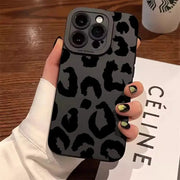Custodia protettiva per fotocamera con design leopardato per iPhone 16 Custodie per iPhone 17 Air 15 14 13 12 11 Pro Max 16E XS XR X 7 8 Plus Cover HASHTAG