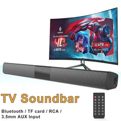 Subwoofer wireless Soundbar per TV Altoparlante Bluetooth Sound Bar Box Musica Radio FM Big Bocina Bass Blootooth Caixa De Som Coluna HASHTAG
