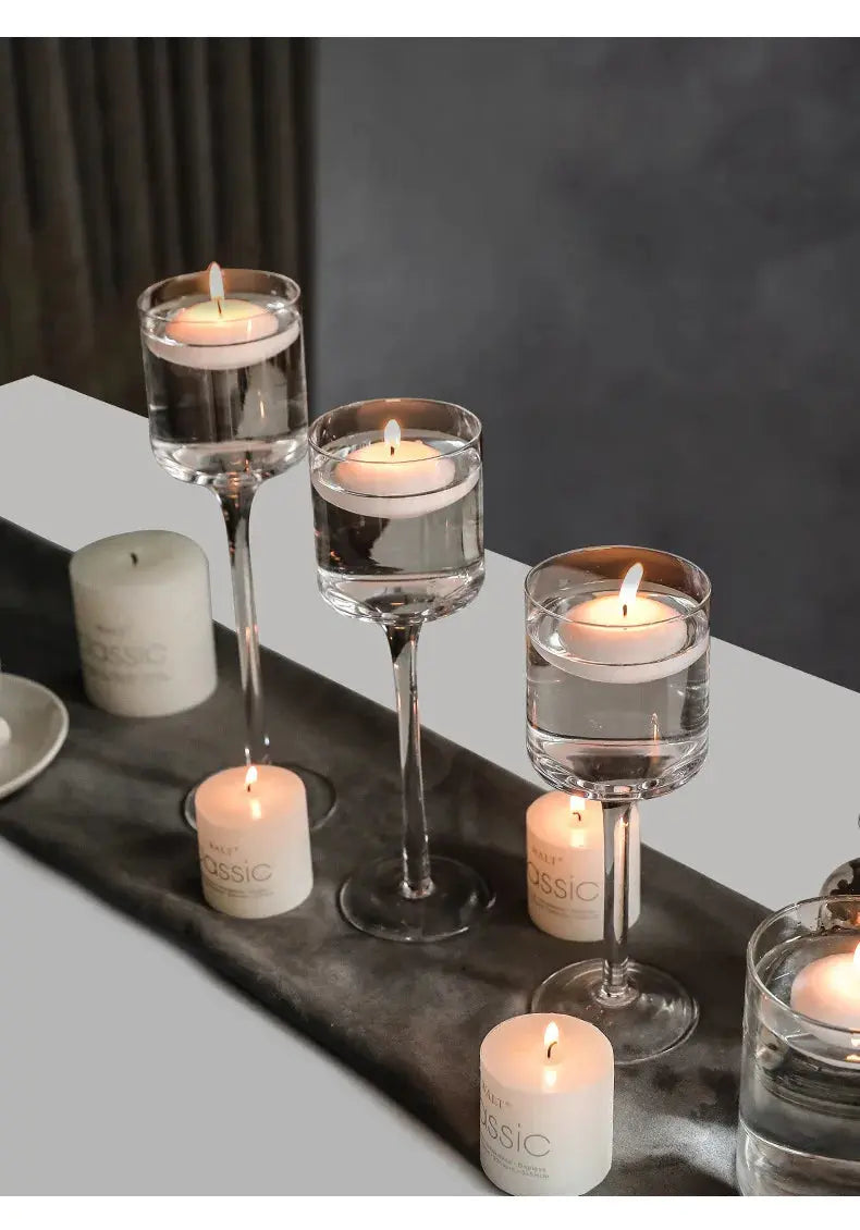 Candlelight For Events Glass European Romantic Liebe - Making Life Easier