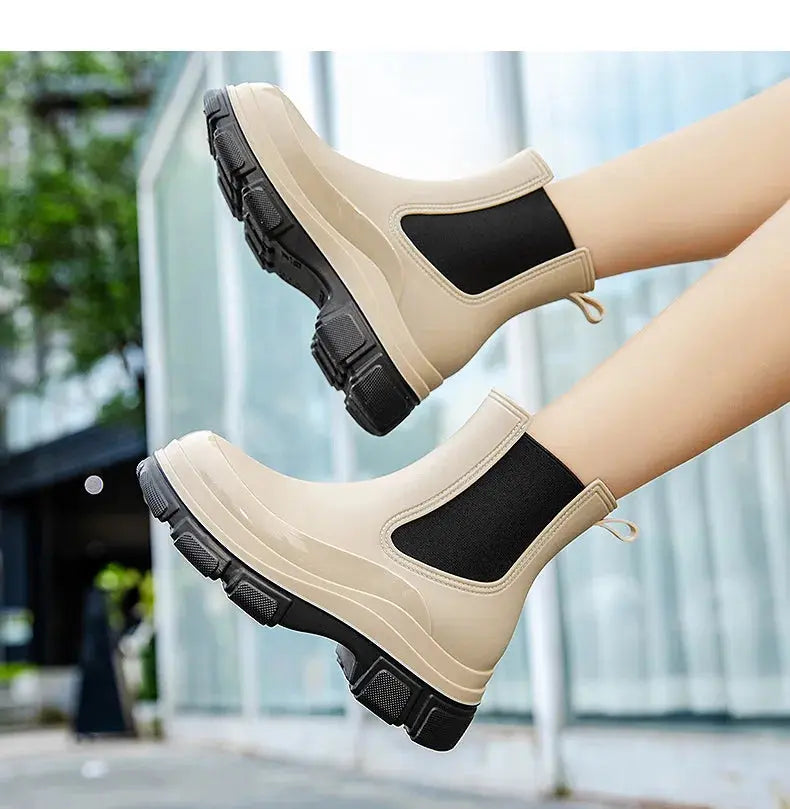 2025 New Rubber Rain Shoes Outdoor Anti-slip Waterproof Garden Shoes Liebe - Making Life Easier