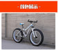 Mountain bike per adulti fuoristrada Beach4.0Pneumatico grande Doppia assorbimento degli urti Bicicletta a velocità variabile per studenti e studentesse - My Hashtag Shop