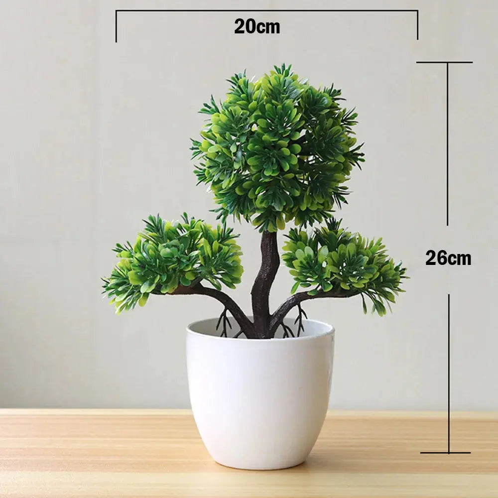 Small Tree Grass Flower Potted Bonsai Home Office Decor. Liebe - Making Life Easier