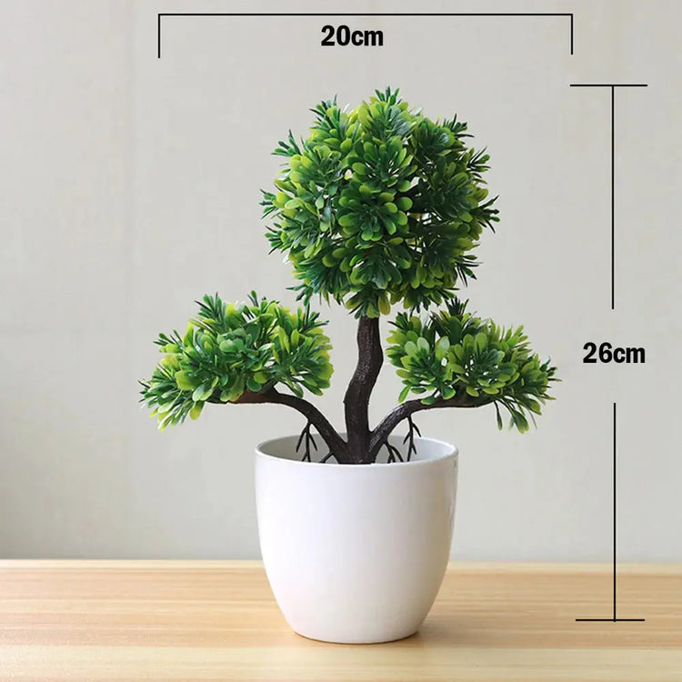 Small Tree Grass Flower Potted Bonsai Home Office Decor. Liebe - Making Life Easier