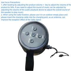 Altoparlanti wireless Bluetooth Potente cassa audio portatile Subwoofer Audio per auto Bassi Lettore MP3 Sistema audio Luci a LED HASHTAG