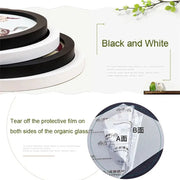 Cornici rotonde in legno regalo creativo fai da te appeso a parete porta foto in legno cornice per foto a parete decorazione rotonda per la casa HASHTAG