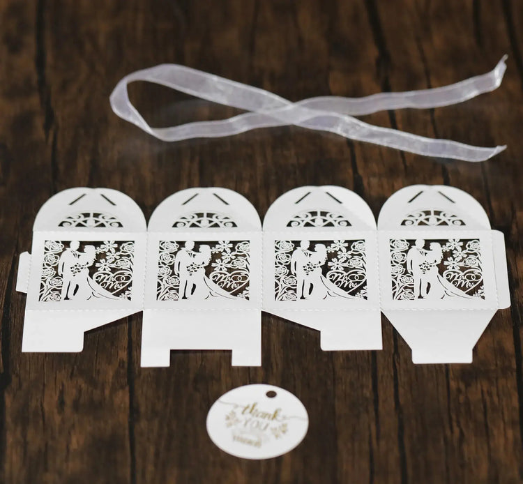 Candy Packaging Boxes for any Event Gift Box with Ribbons Liebe - Making Life Easier