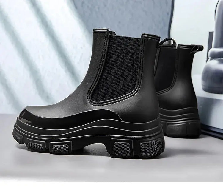 2025 New Rubber Rain Shoes Outdoor Anti-slip Waterproof Garden Shoes Liebe - Making Life Easier
