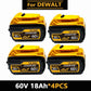 Batteria DEWALT 20v/60V DCB606 DCB609 DCB182 DCB205 DCB206 DCB209 utensile elettrico batteria 18V batteria 6AH 9AH.