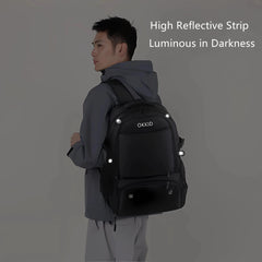 Zaino da basket Borsa per attrezzature sportive grande con portapalle e scomparto per scarpe Borse sportive per calcio, pallavolo, palestra, scuola HASHTAG