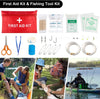 Emergency Survival Kit Professional Military Gear First Aid Kit Equipment for Men Dad Husband Who Like Outdoor Camping Hiking HASHTAG