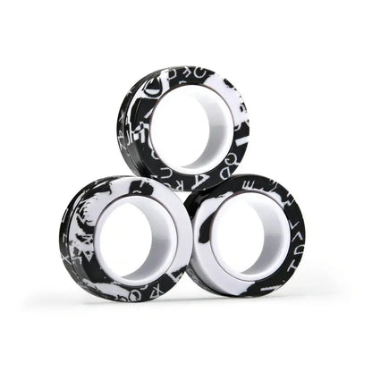 Anelli magnetici per dita Set di giocattoli colorati - My Hashtag Shop