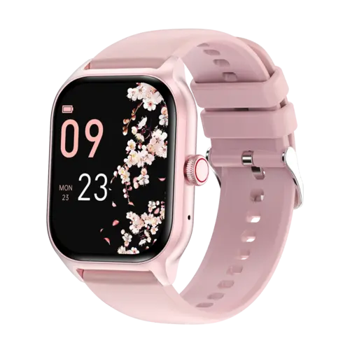 LEMFO LT10 Smart Watch 2024 Android Gift Bluetooth Call Smartwatch Pear Poppy