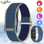 Nuovo Sport Fitness Tracker Braccialetto Intelligente Frequenza Cardiaca Monitor della Pressione Sanguigna Pedometro Promemoria Chiamata Fascia Smartwatch per Uomo Donna HASHTAG