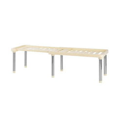 Kitchen Cabinet Countertop Shelf Kitchen Rack Expandable Stackable Suitable for Bathroom Under Sink Pantry Tabletop Storage HASHTAG