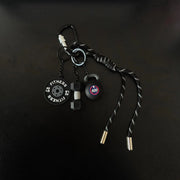 Sport Fitness Bag Pendant Mini Dumbbell Water Cup Keychain Camera Cell Phone Backpack Accessories for Men Women Fashion Y2K HASHTAG