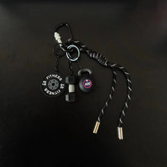 Sport Fitness Bag Pendant Mini Dumbbell Water Cup Keychain Camera Cell Phone Backpack Accessories for Men Women Fashion Y2K HASHTAG