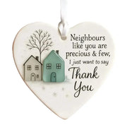 Thank You Gifts for Neighbor Christmas Ornament Old New Neighbor Welcome Gift for Neighbor Birthday Gifts for Moving Neighbor HASHTAG