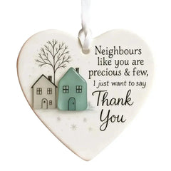 Thank You Gifts for Neighbor Christmas Ornament Old New Neighbor Welcome Gift for Neighbor Birthday Gifts for Moving Neighbor HASHTAG