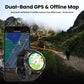 KOSPET Tank T4 Smartwatch robusto da uomo con archiviazione da 32 GB GPS Mappe offline 10 ATM Frequenza cardiaca impermeabile Immersioni Sci Escursionismo