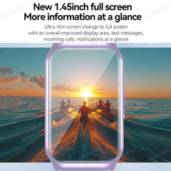 Nuovo braccialetto fitness tracker intelligente con schermo a colori Monitoraggio della salute della frequenza cardiaca Esercizio Conteggio dei passi Fascia intelligente sportiva fitness HASHTAG