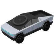 Nuovo caricabatterie wireless multifunzione 3 in 1 Cybertruck Caricabatterie Qi2 da tavolo per iPhone (15 W), Iwatch (5 W), Airpods (2,5 W) Ricarica HASHTAG