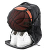 Zaino da basket Borsa per attrezzature sportive grande con portapalle e scomparto per scarpe Borse sportive per calcio, pallavolo, palestra, scuola HASHTAG