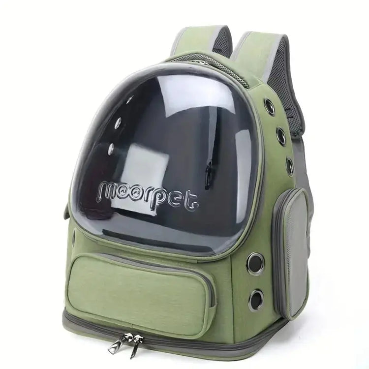 Zaino portatile per trasportino per animali domestici-borsa a bolle traspirante, confortevole ed elegante per cani e gatti - My Hashtag Shop