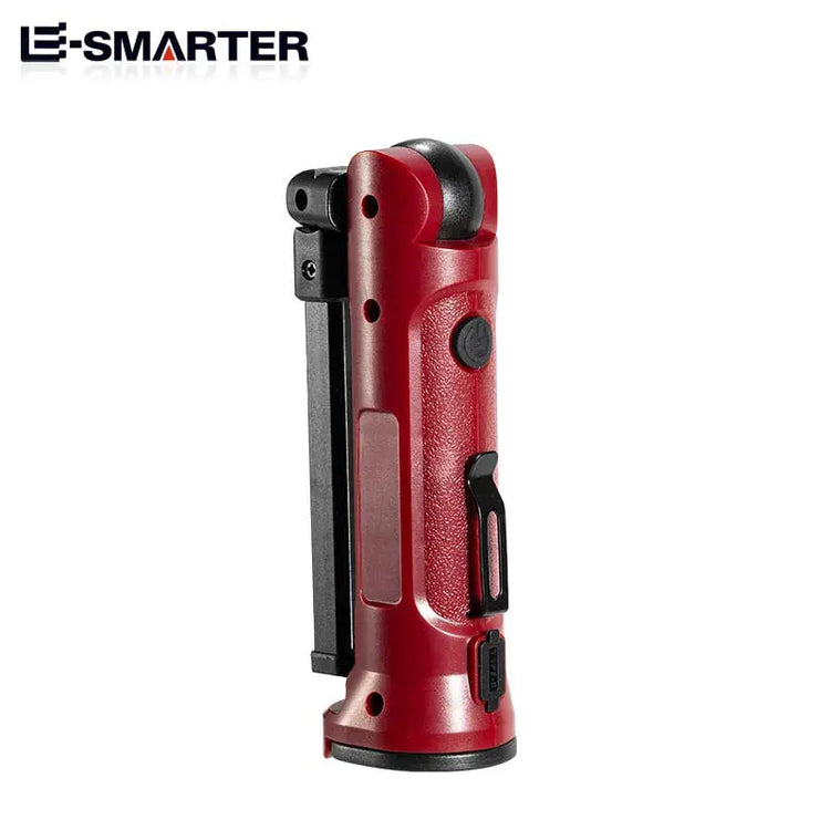 Lampada da lavoro a LED COB Torcia pieghevole ricaricabile Illuminazione da campeggio per riparazioni auto Lampade portatili con gancio magnetico - My Hashtag Shop