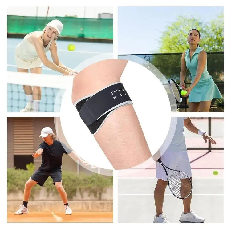 Tutore per gomito da Golf tutore per gomito da Tennis per gomito da Tennis con Pad rimovibile fascia per gomito da Tennis leggera per golfisti - My Hashtag Shop