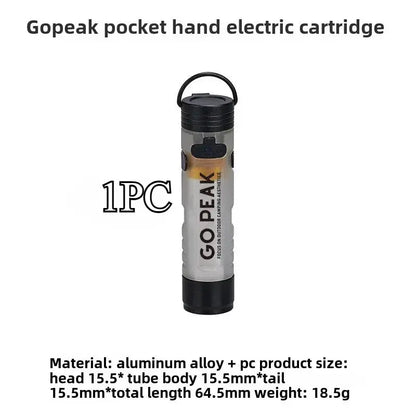 Mini Torcia Elettrica Chiave Esterna Clip Cap Ambient Led Lunga Resistenza Disastro Sollievo Emergenza 5050 Piccola Luce - My Hashtag Shop