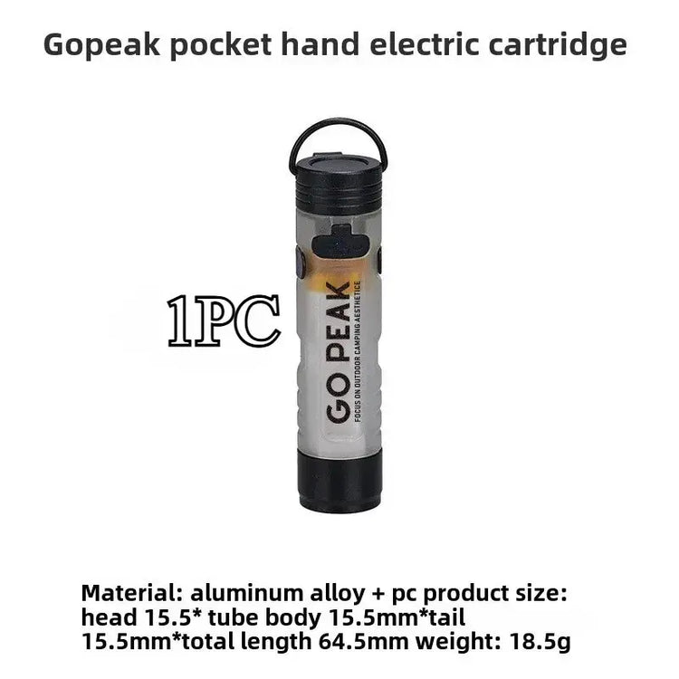Mini Torcia Elettrica Chiave Esterna Clip Cap Ambient Led Lunga Resistenza Disastro Sollievo Emergenza 5050 Piccola Luce - My Hashtag Shop
