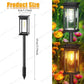 Luci solari a LED impermeabili per vialetto da giardino - Illuminazione automatica del percorso Illuminazione paesaggistica esterna Accensione/spegnimento automatico al tramonto