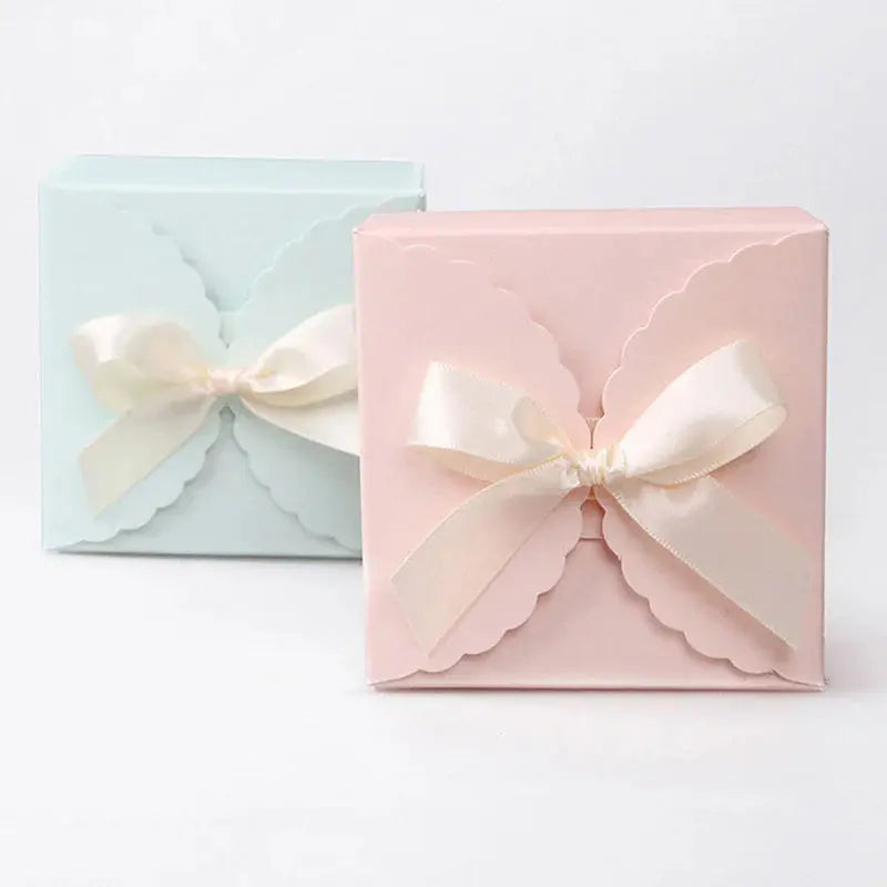 Wave Solid Kraft Paper Candy Box 10/20Pcs Wedding Favor Gift Box. Liebe - Making Life Easier