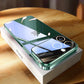 Custodia protettiva per fotocamera con obiettivo in vetro duro trasparente per PC con placcatura di lusso per iPhone 15 13 11 12 14 Pro Max Copertura completa per paraurti trasparente - My Hashtag Shop