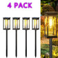 Luci calde per percorsi solari Giardino esterno impermeabile ad energia solare per la decorazione dell&