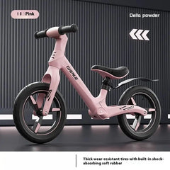 Bicicletta da 12 pollici per bambini senza pedali1-6 anni Bicicletta per ragazzi e ragazze che cammina Apprendimento Balance Bike HASHTAG