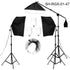 SH Kit di illuminazione Fotografia 50x70CM Softbox Sistema di illuminazione professionale con lampadine fotografiche E27 Attrezzatura per studio fotografico - My Hashtag Shop